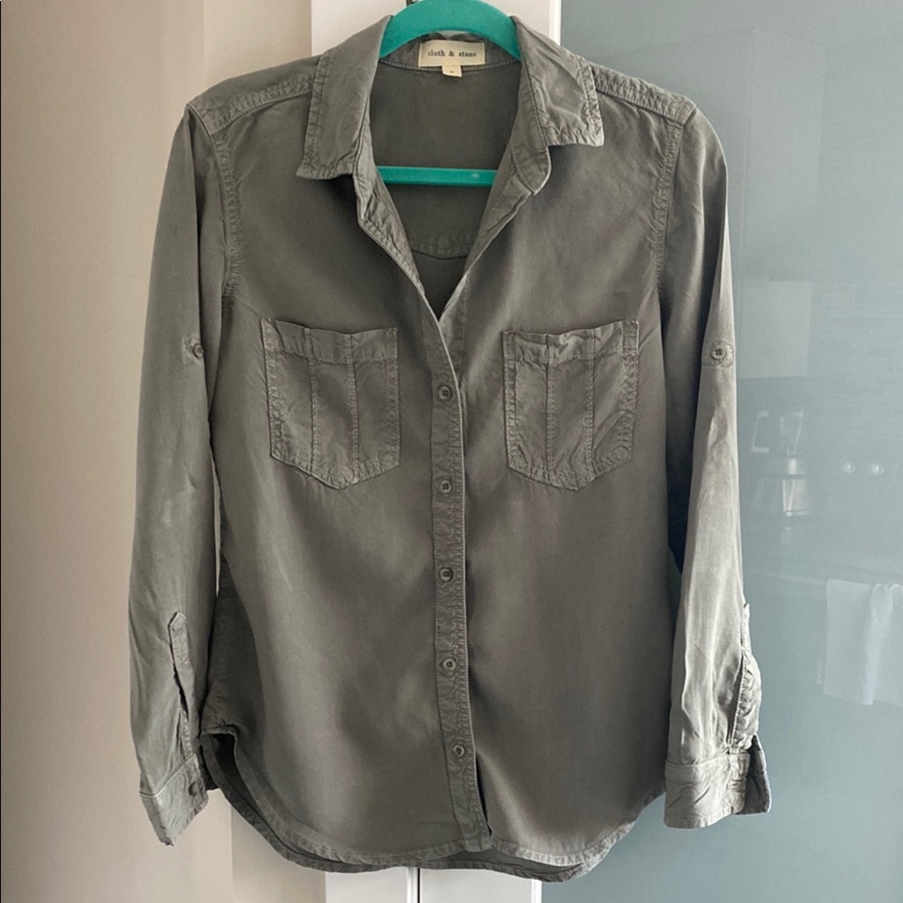 2/$20 Cloth and Stone button down - small
